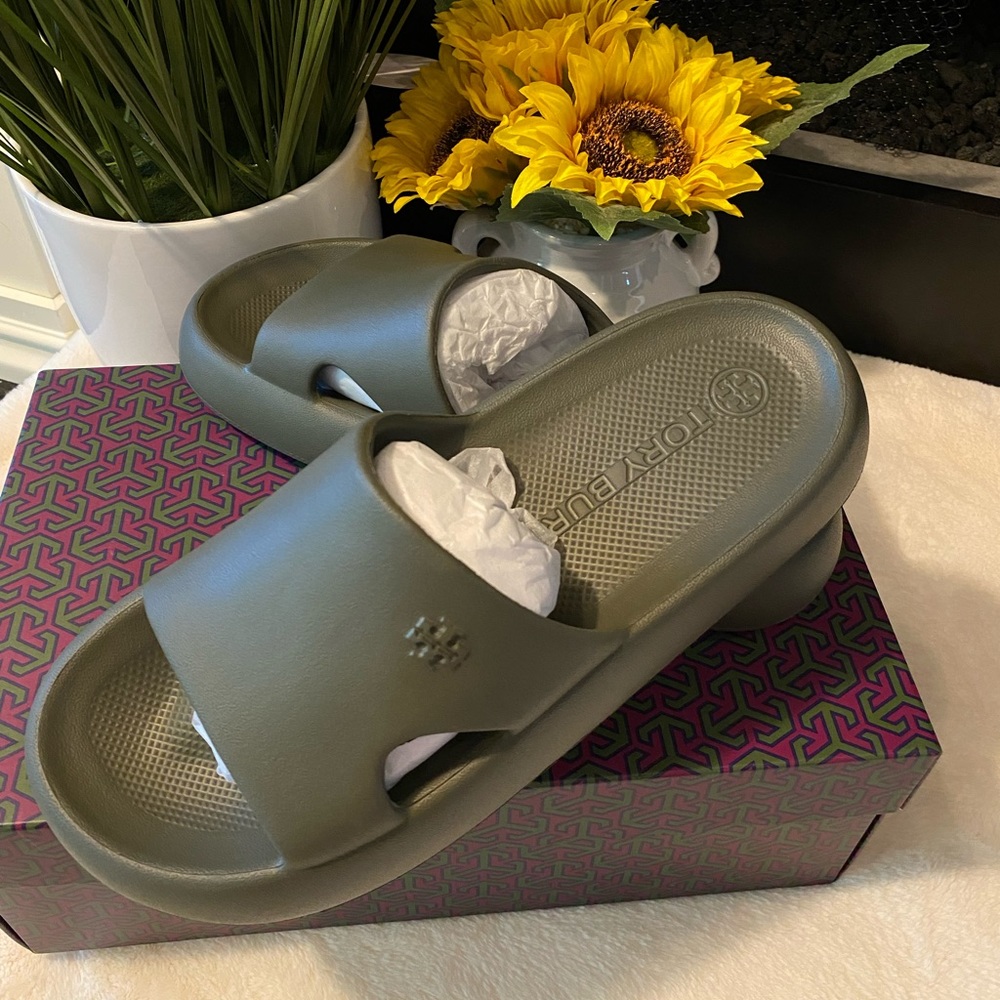 Tory Burch Shower Slide Sandals